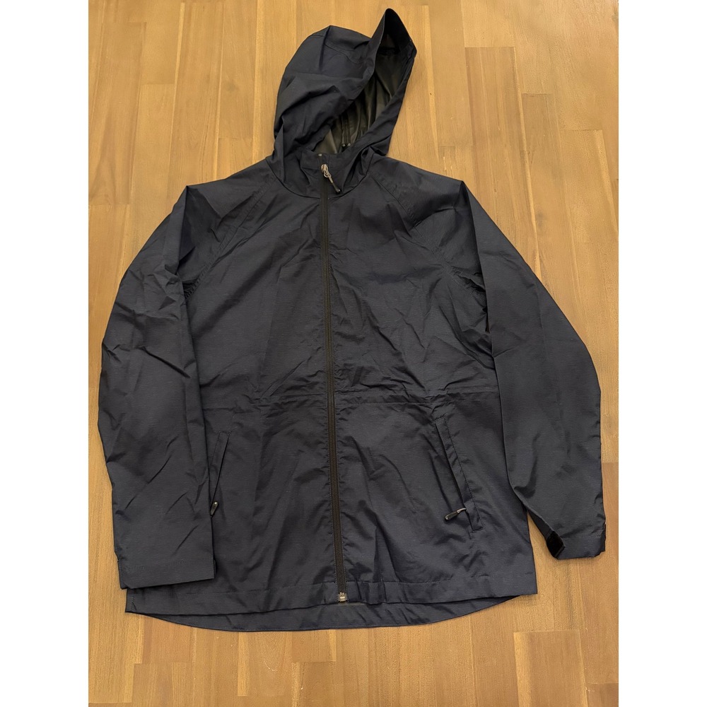 32 Degrees Cool‎ Mens Navy Blue Hooded Lightweight Jacket Size S